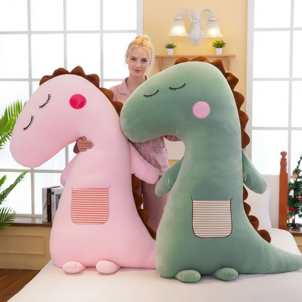 لعبة ديناصور قطيفة رائعة - ديناصور محشو ناعم