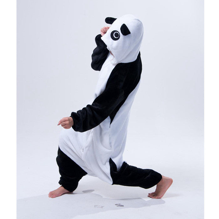 One-Piece Flannel Pyjama – Warm, Breathable & Cute Homewear for Family Comfort