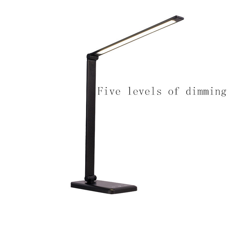 Folding LED Reading Table Lamp – Adjustable Brightness, Eye Protection, Modern Design