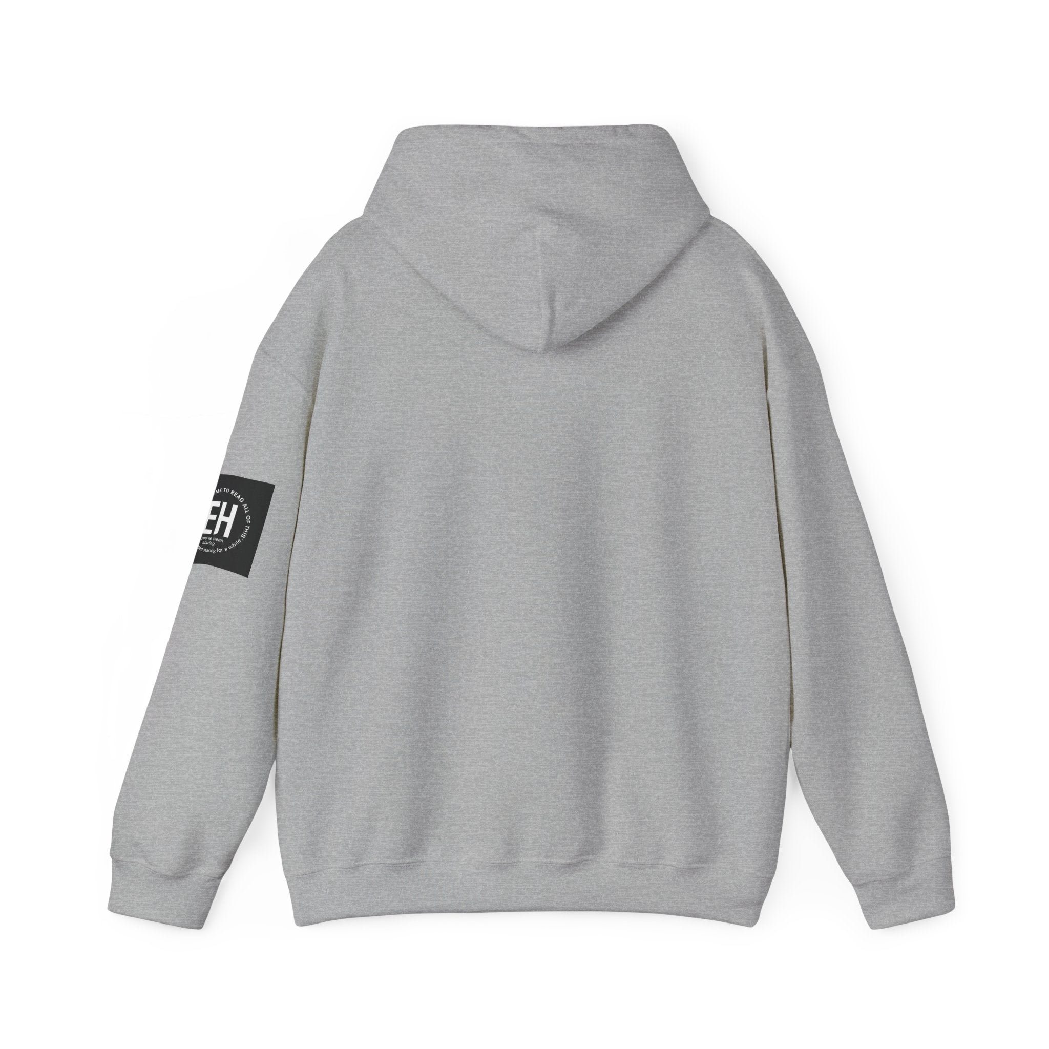 Classic White Pullover Hoodie - Dark colors