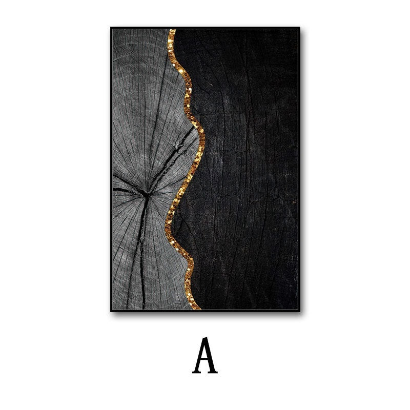 Modern Minimalist Abstract Wall Art – Hotel & Office Decorative Painting