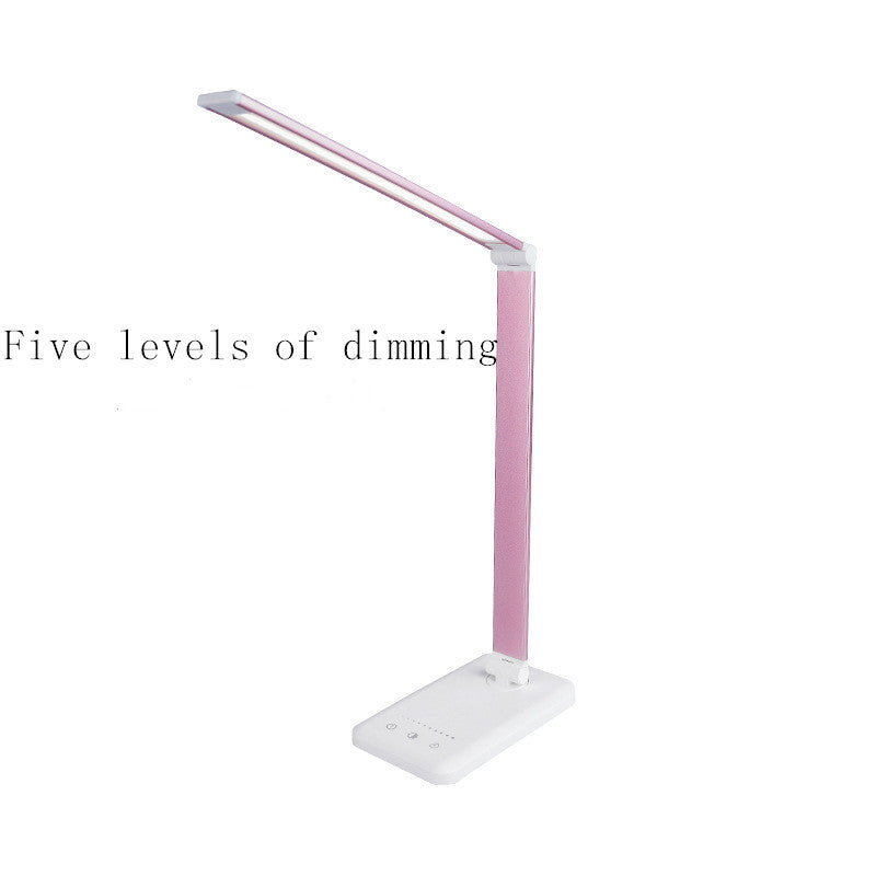 Folding LED Reading Table Lamp – Adjustable Brightness, Eye Protection, Modern Design