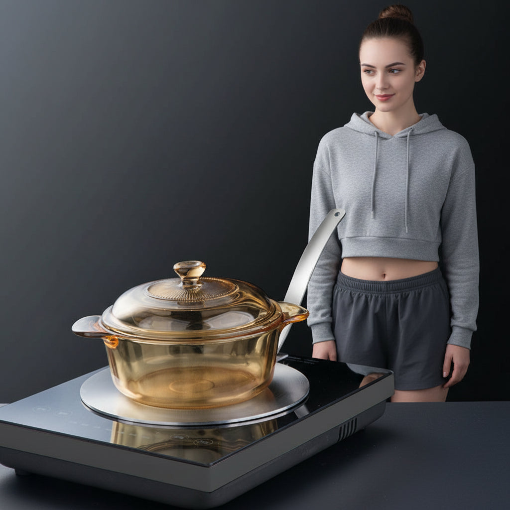 Induction Furnace Stainless Steel Heat Conduction & Defrosting Plate – Efficient, Durable, and Multi-Purpose