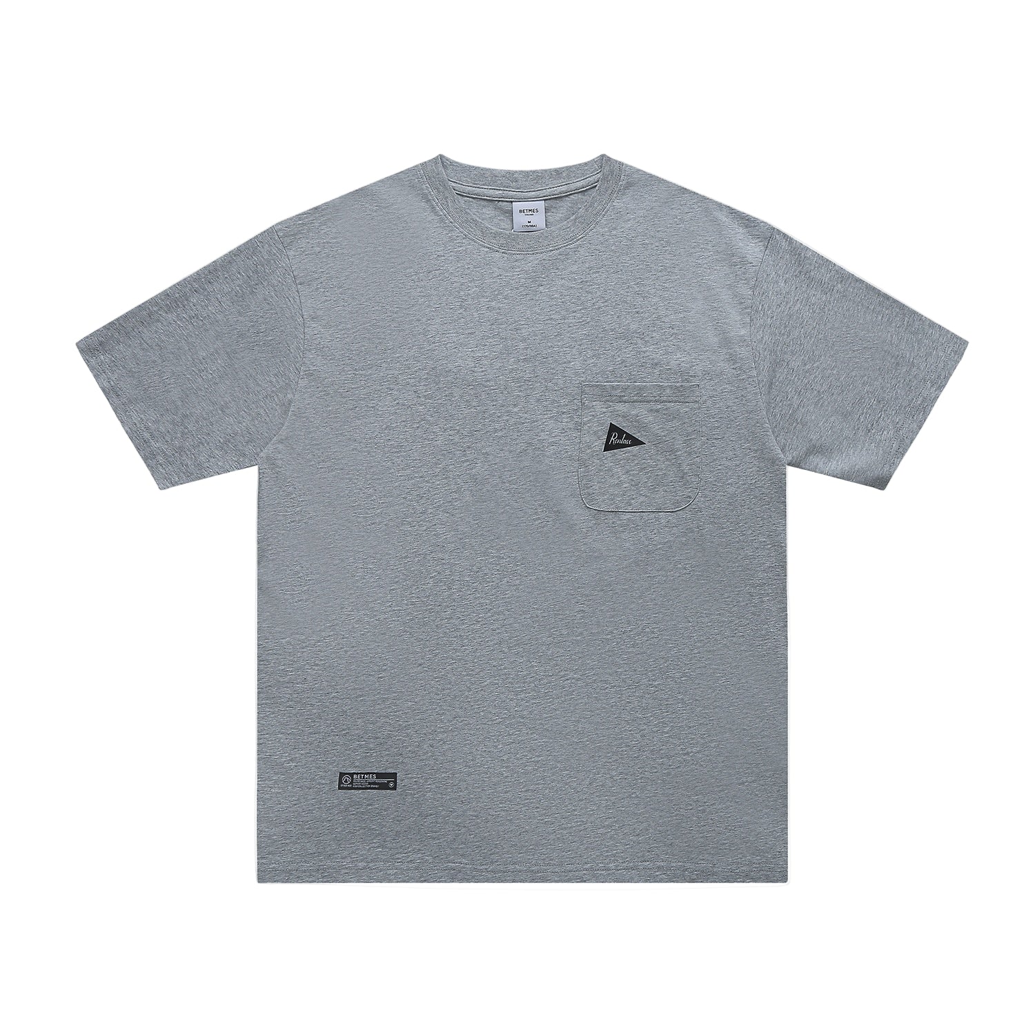 Japanese Retro Letter Print Loose-Fit Cotton T-Shirt – Unisex Casual Short Sleeve Tee