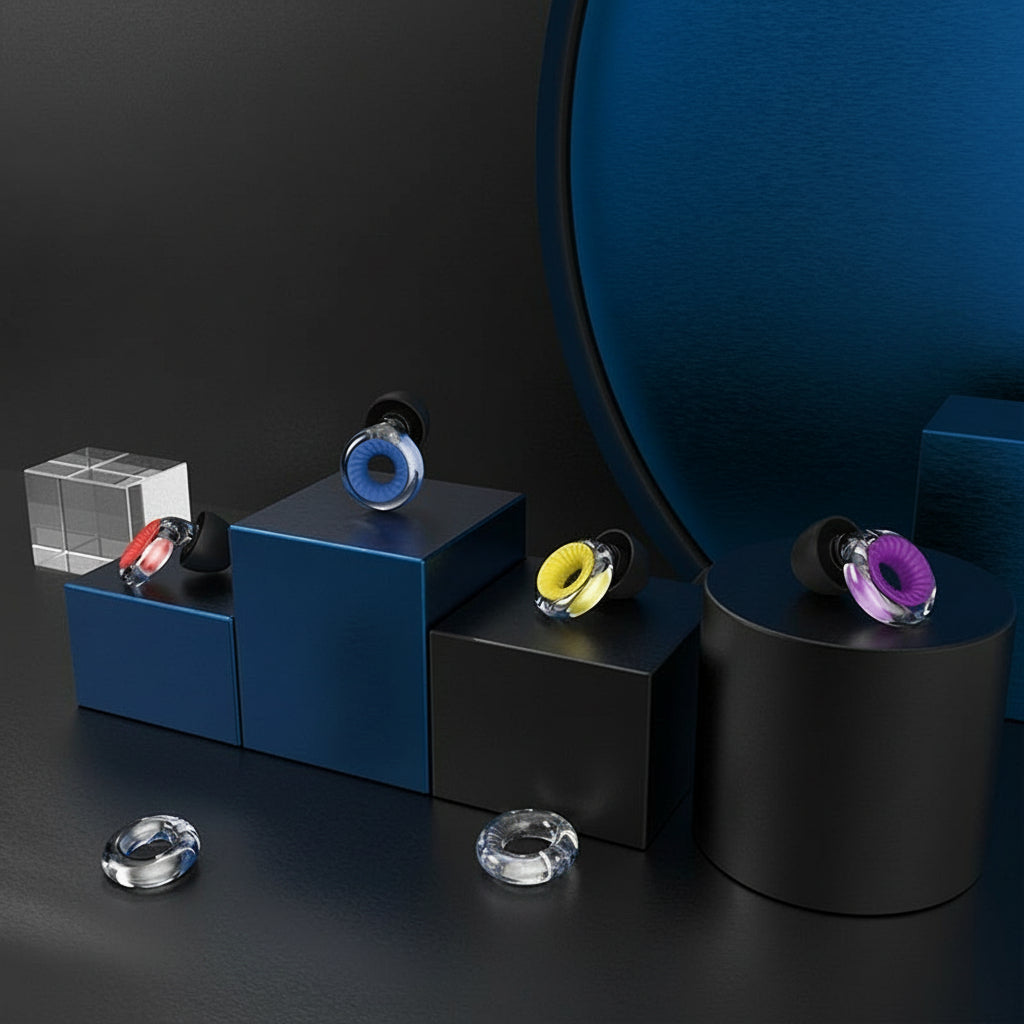 Premium Silicone Noise‑Reduction Ear Plugs – Sound Insulation for Sleep, Meditation & Focus