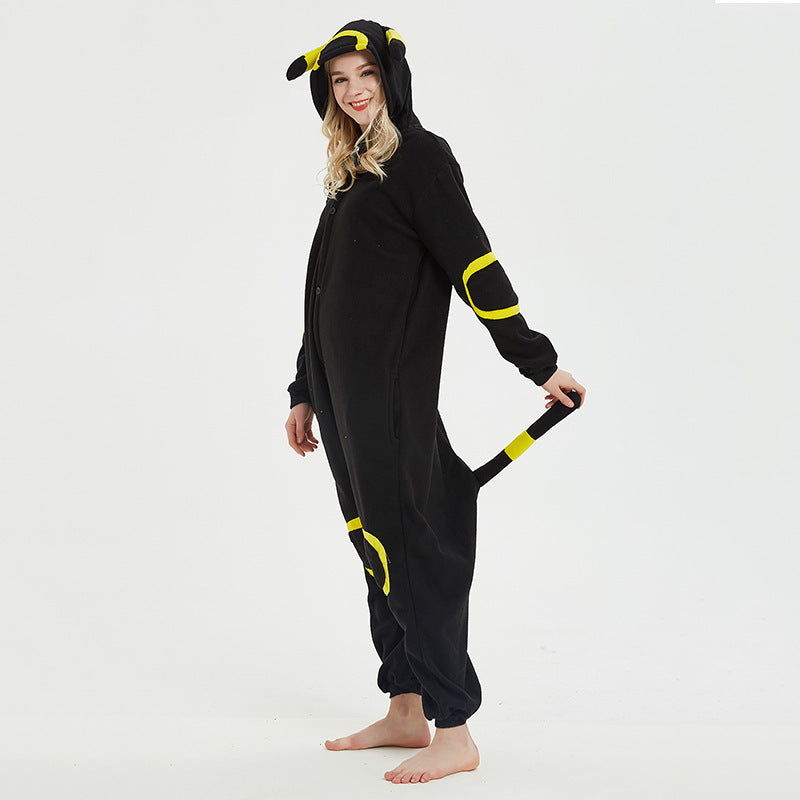 One-Piece Polar Fleece Pyjama – Cozy Winter Homewear