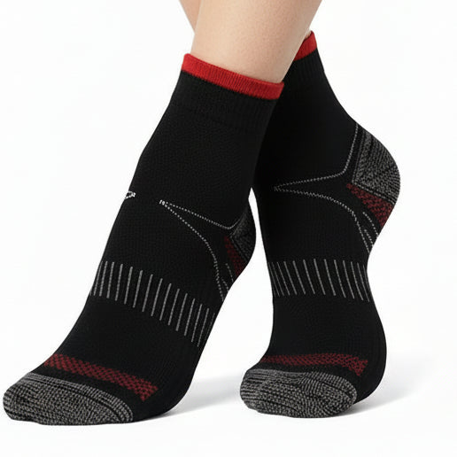Women Compression Socks – Breathable, Anti-Friction Running Socks for Sports & Plantar Support