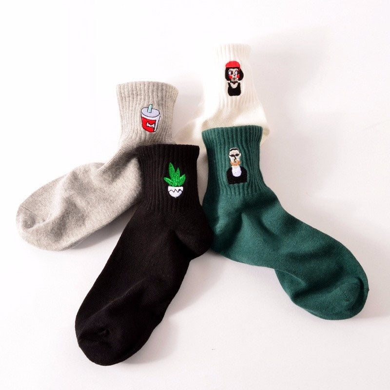 Unisex Cotton Short Socks – Breathable, Soft, Stretchy Casual Socks for Couples & Everyday Wear