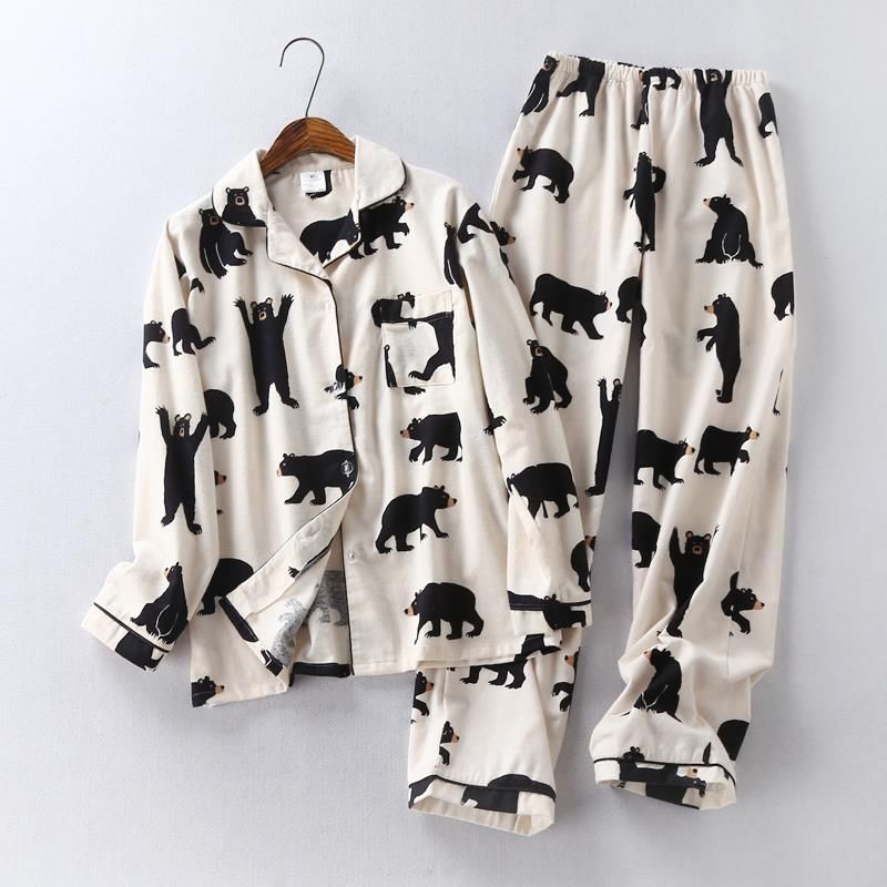 Women’s Spring Cotton Long Sleeve Pyjama