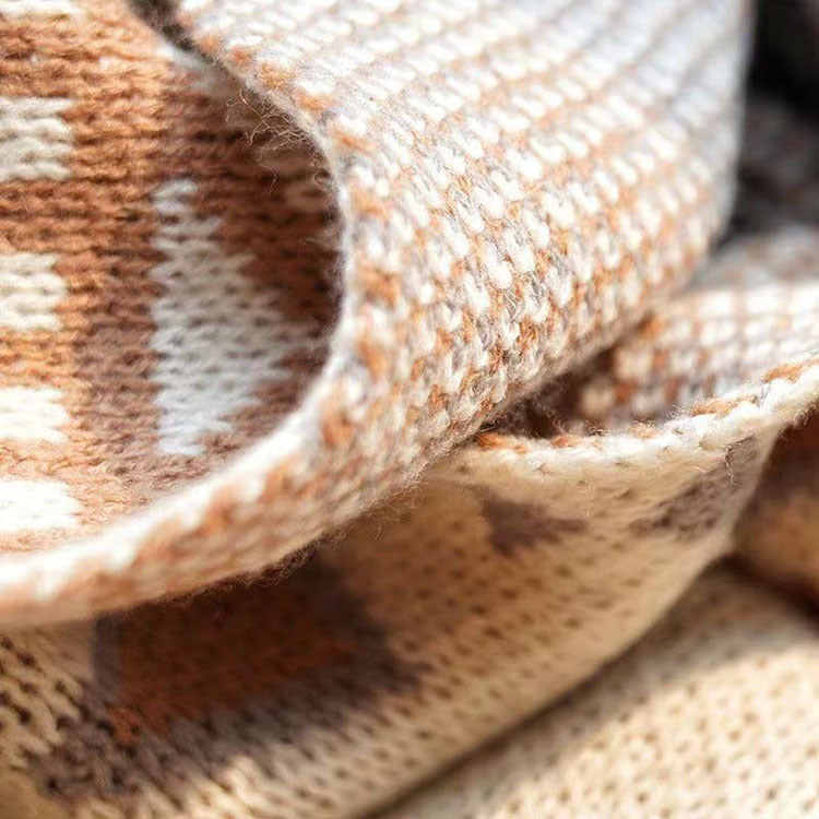 بطانية من صوف المنك السحابي - فائقة النعومة للأريكة والسرير