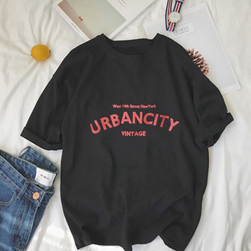 Women’s Oversized Printed T-Shirt | Casual Streetwear Summer Top for Female