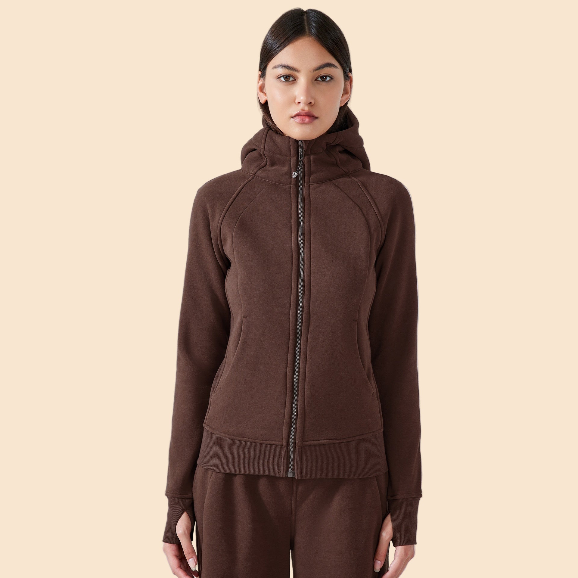 Thick Warm Hooded Sports Jacket for Men &amp; Women – Fitness &amp; Running Hoodie