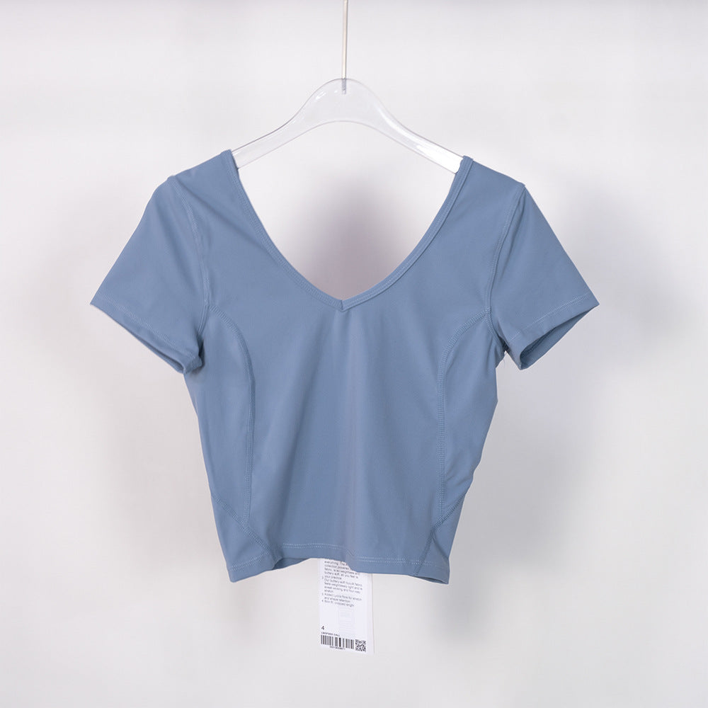 Breathable Women’s Short-Sleeve Pullover T-Shirt – Lightweight, Stretchy, Quick-Dry Active Top