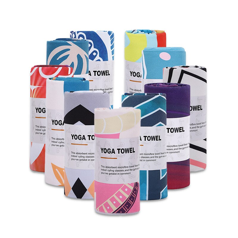 Microfiber Yoga Mat Towel – Ultra-Absorbent, Soft & Washable Yoga Mat Cover