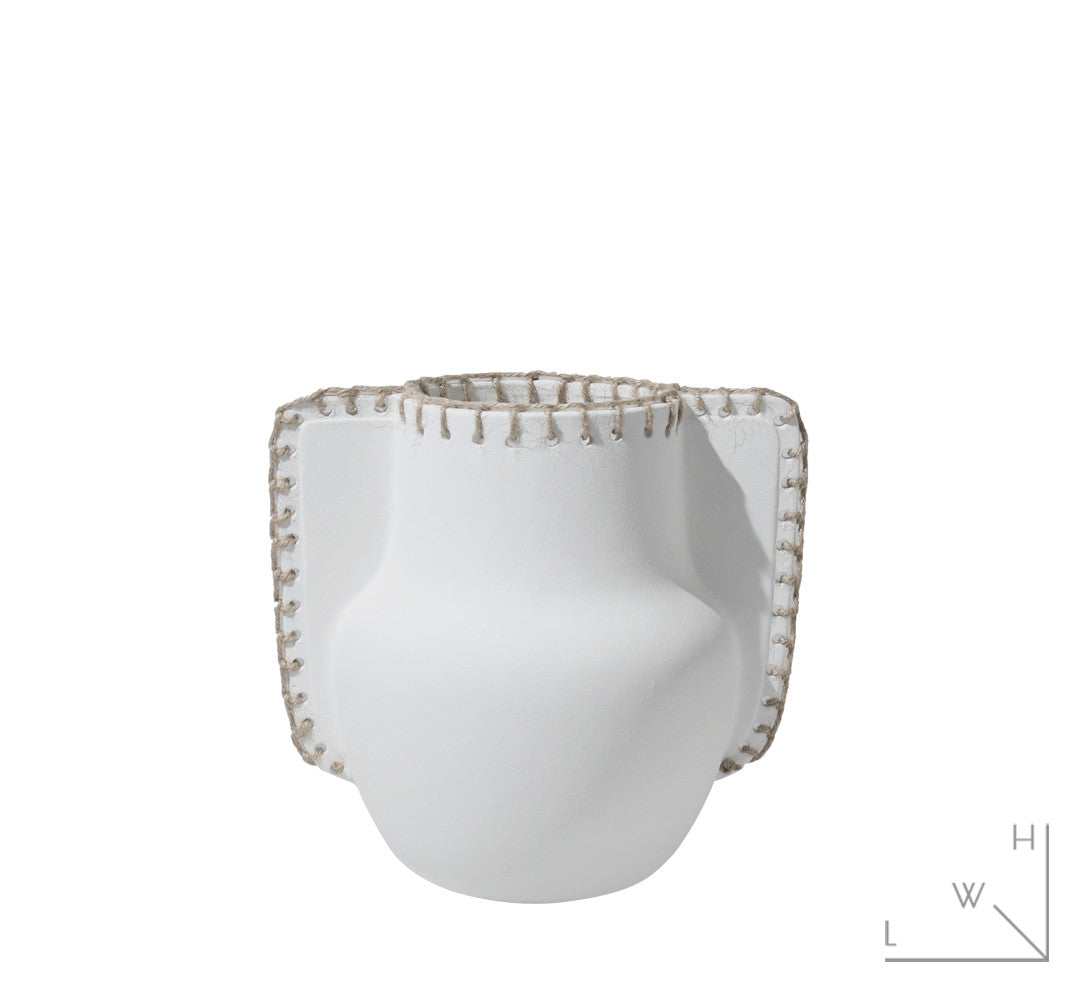 Modern Ceramic Decorative Vase – Stylish Home & Office Countertop Ornament