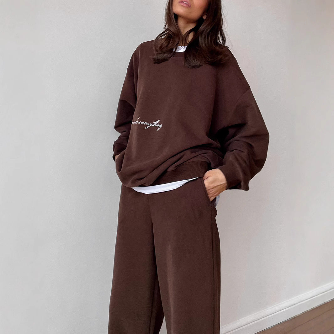 Trendy Women’s Street Hipster Polyester Set