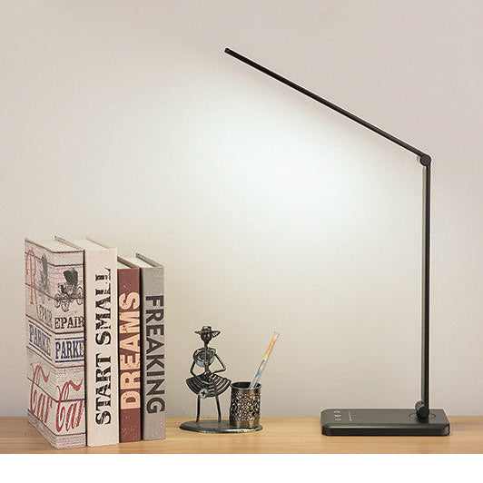 Folding LED Reading Table Lamp – Adjustable Brightness, Eye Protection, Modern Design