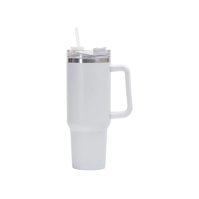 Stainless Steel Insulated Cup 40oz with Straw – Durable, Leak-Proof & Portable