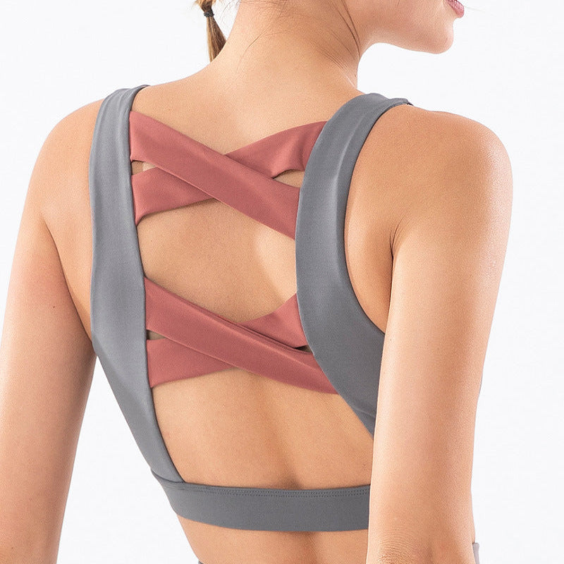 Wire-Free Quick-Dry Sports Bra for Yoga & Training | Breathable, Shockproof, Full Support
