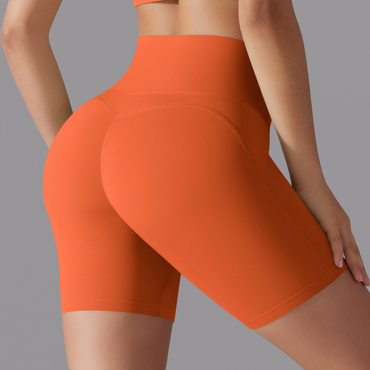 Women’s High Waist Yoga Shorts – Seamless, Stretchy, Moisture-Wicking Activewear for Fitness & Everyday Comfort