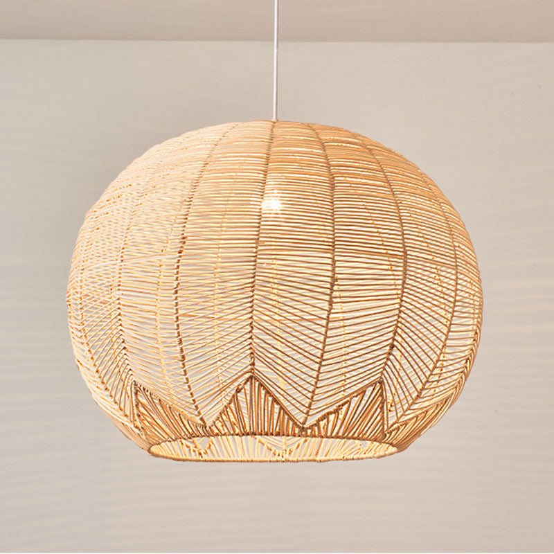 Japanese Zen Rattan Chandelier – Creative Modern Design Lighting