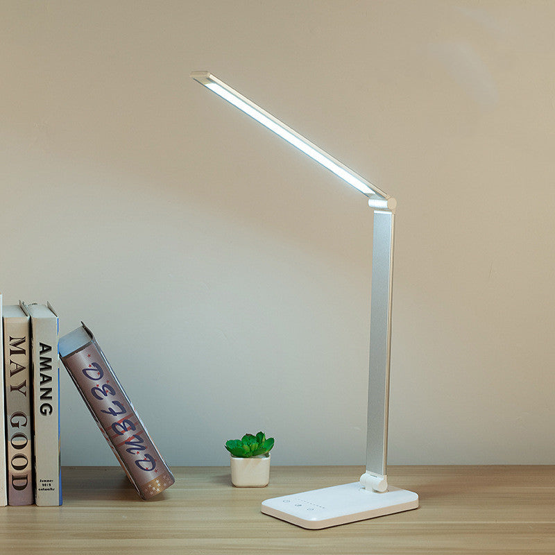 Folding LED Reading Table Lamp – Adjustable Brightness, Eye Protection, Modern Design