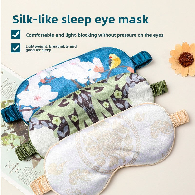 Silk Sleep Mask – Luxury Light‑Blocking Eye Mask for Deep & Restful Sleep
