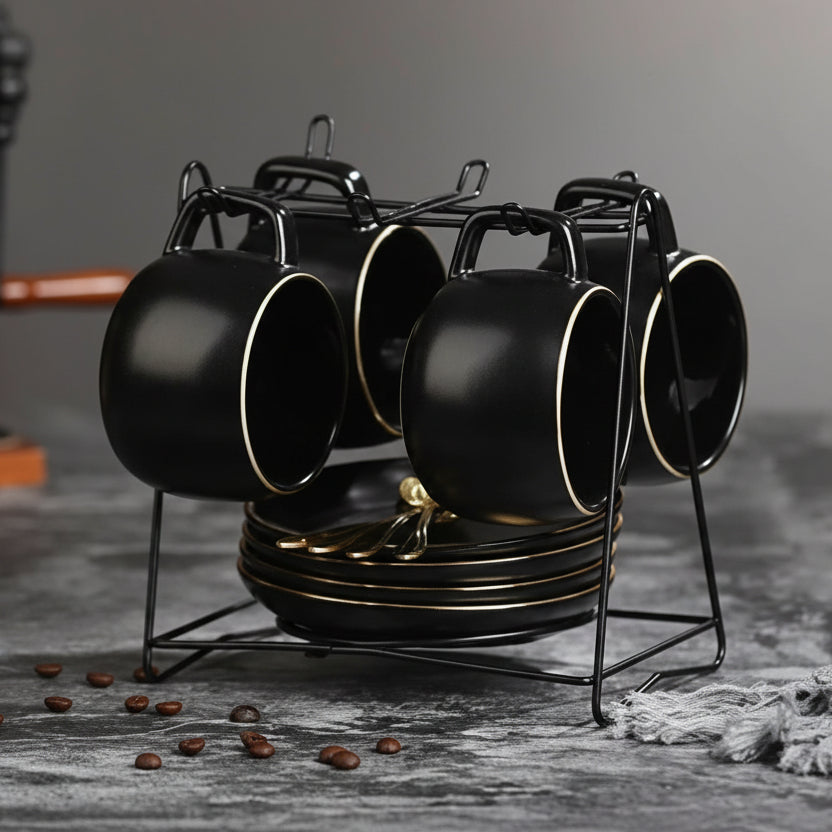 Nordic Style Ceramic Matte Coffee Mug – 301–400ml