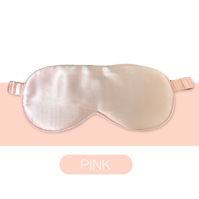 Luxury Mulberry Silk Sleep Eye Mask – Soft, Smooth,Light‑Blocking Eyepatch for Deep Rest & Insomnia Relief