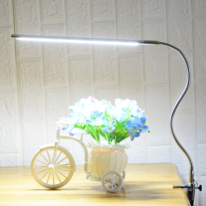 Bedside Reading Work Desk Lamp Clip – Adjustable  Lamp and White Light
