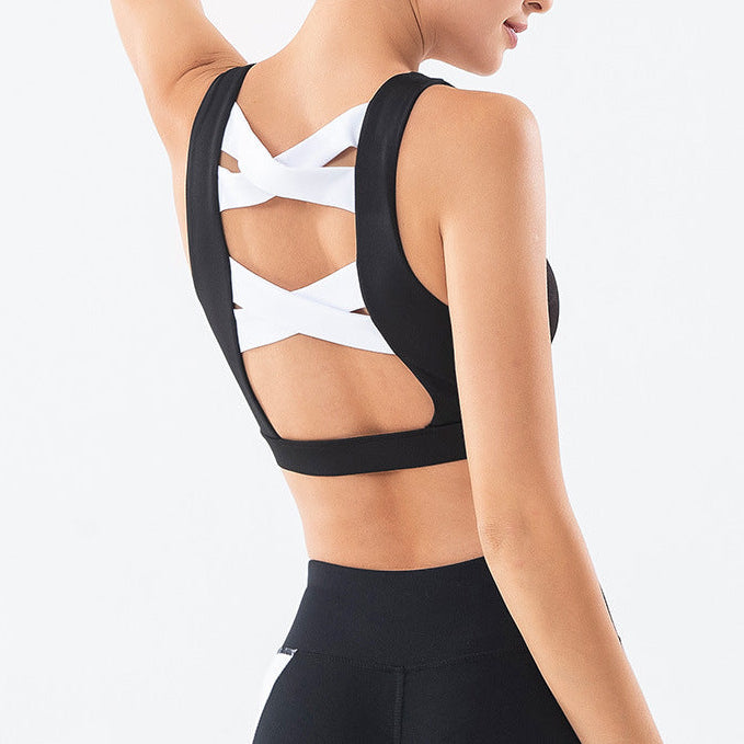 Wire-Free Quick-Dry Sports Bra for Yoga & Training | Breathable, Shockproof, Full Support