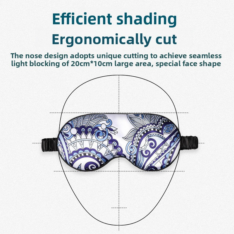 Silk Sleep Mask – Luxury Light‑Blocking Eye Mask for Deep & Restful Sleep