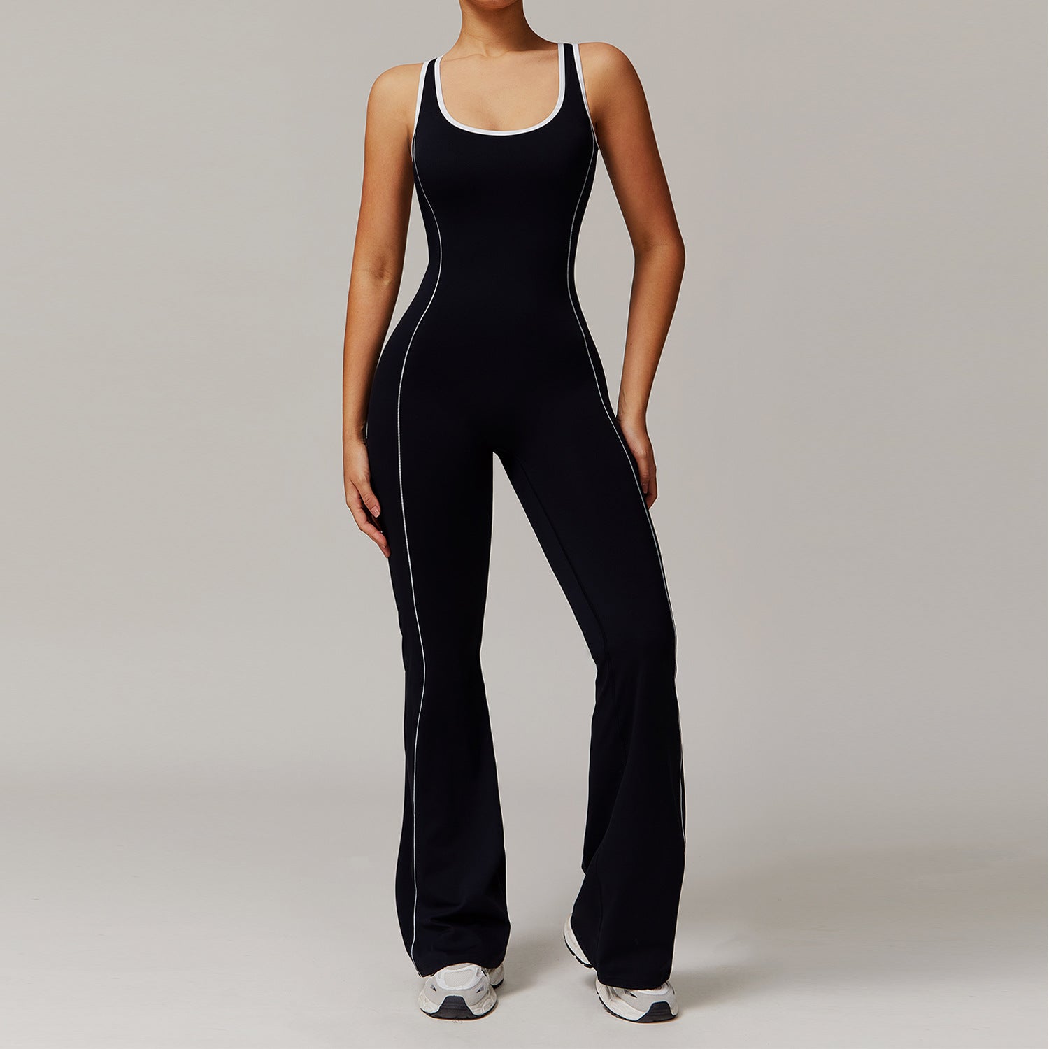 Women’s Jumpsuit – Moisture-Wicking, Tight-Fit Activewear