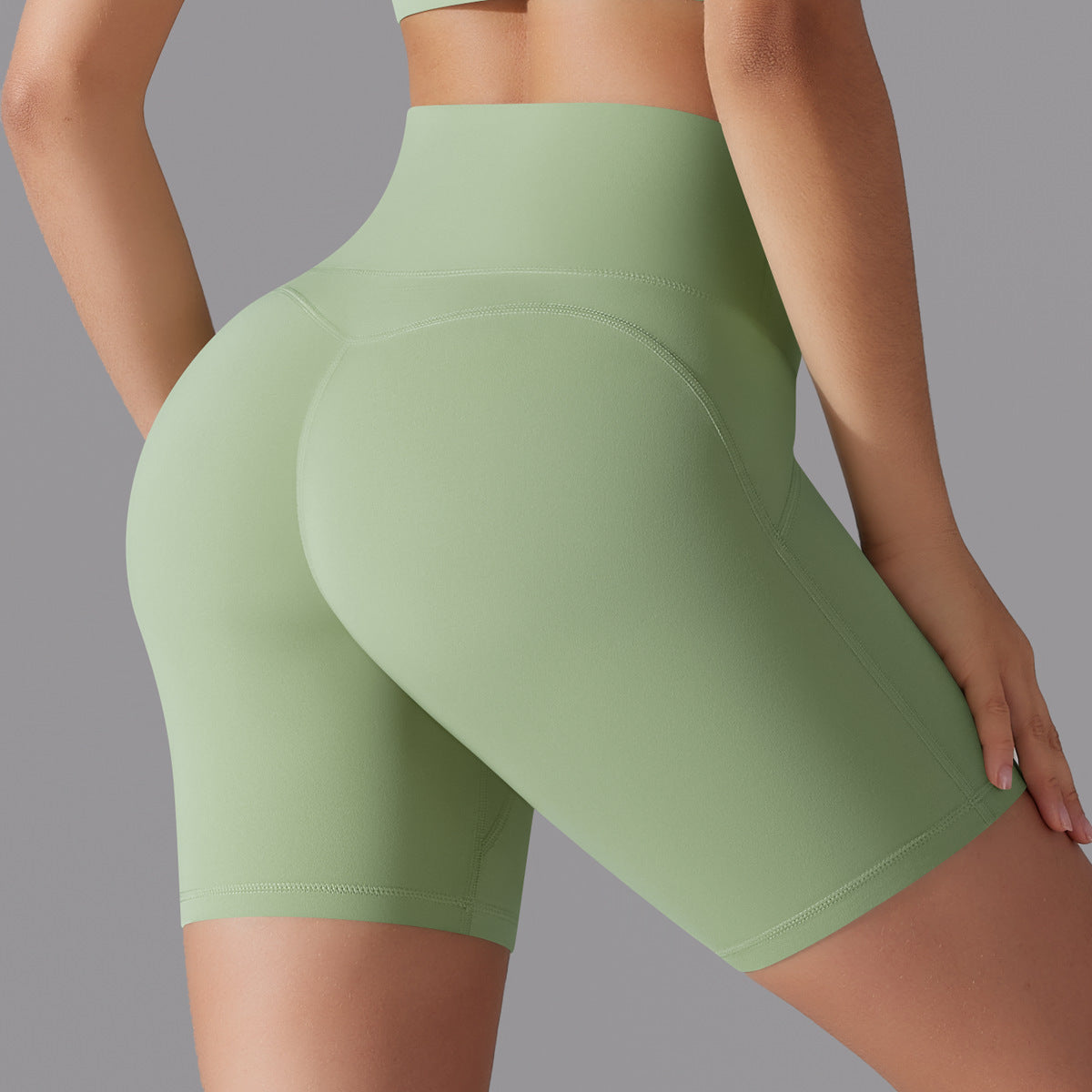 Women’s High Waist Yoga Shorts – Seamless, Stretchy, Moisture-Wicking Activewear for Fitness & Everyday Comfort
