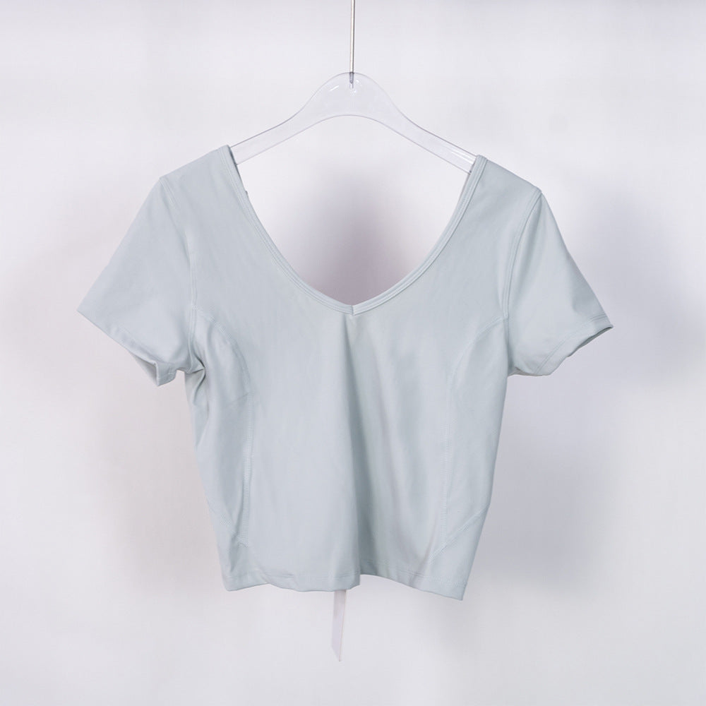 Breathable Women’s Short-Sleeve Pullover T-Shirt – Lightweight, Stretchy, Quick-Dry Active Top