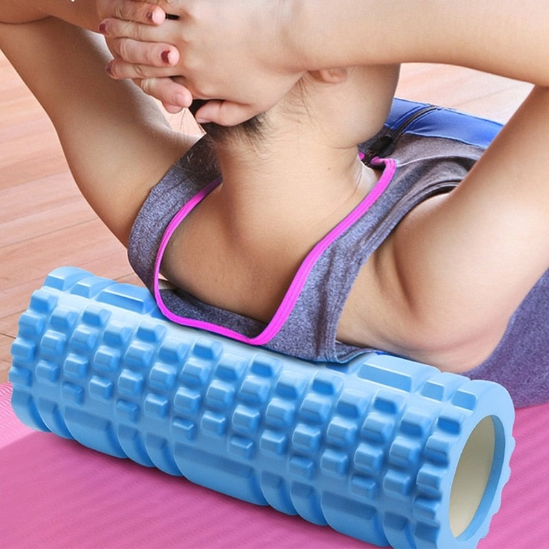 Yoga Foam Roller – Deep Muscle Massage & Recovery Roller for Fitness & Stretching