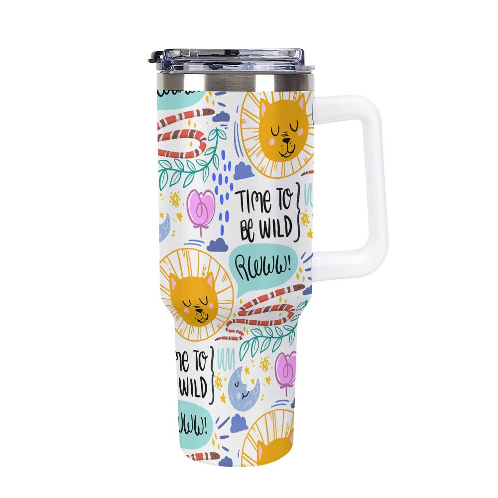 Large-Capacity Stainless Steel Car Cup – Leak-Proof, Insulated & Travel-Ready