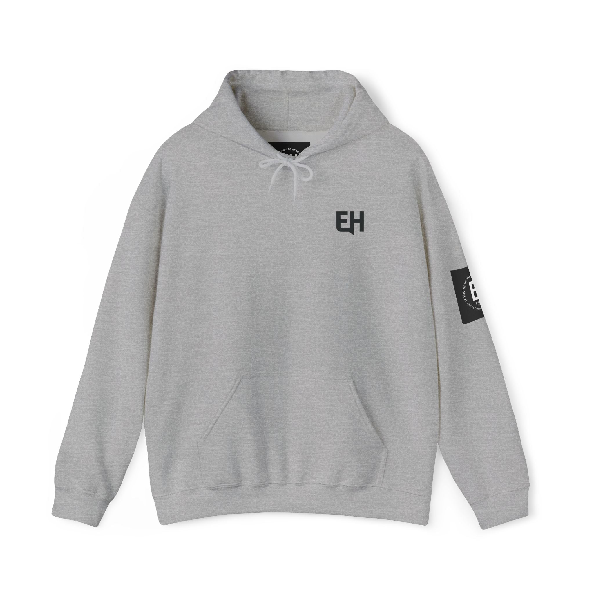 Classic White Pullover Hoodie - Dark colors