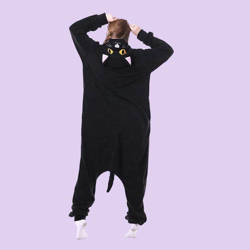 Cartoon One-Piece Pyjama Polar Fleece Home Wear – Warm, Cozy & Cute All-in-One Loungewear