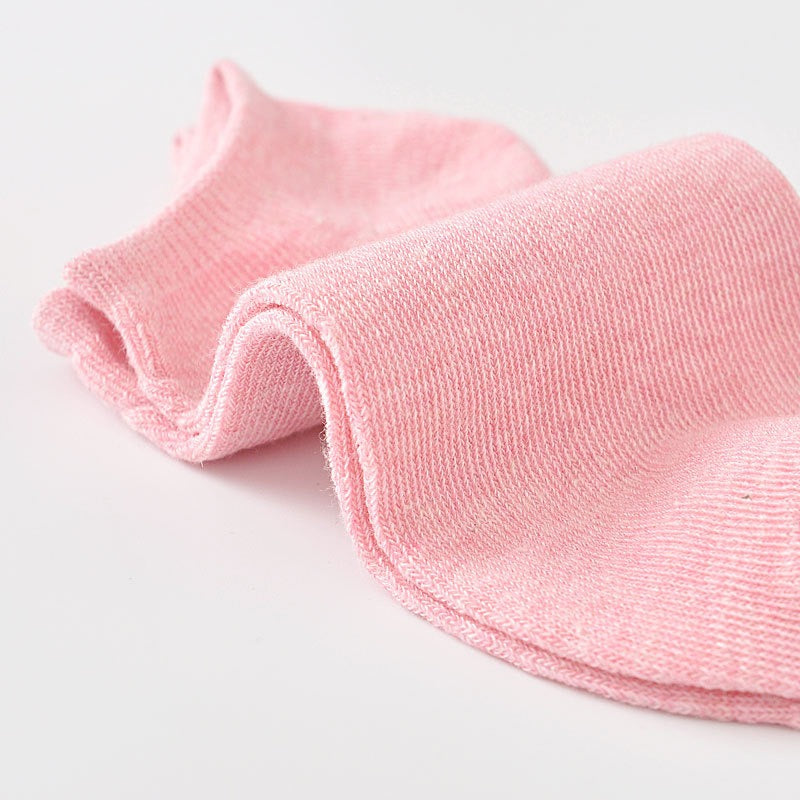 Women's Breathable Cotton Casual Ankle Socks – Multicolor, Sweat-Absorbing, Soft & Durable