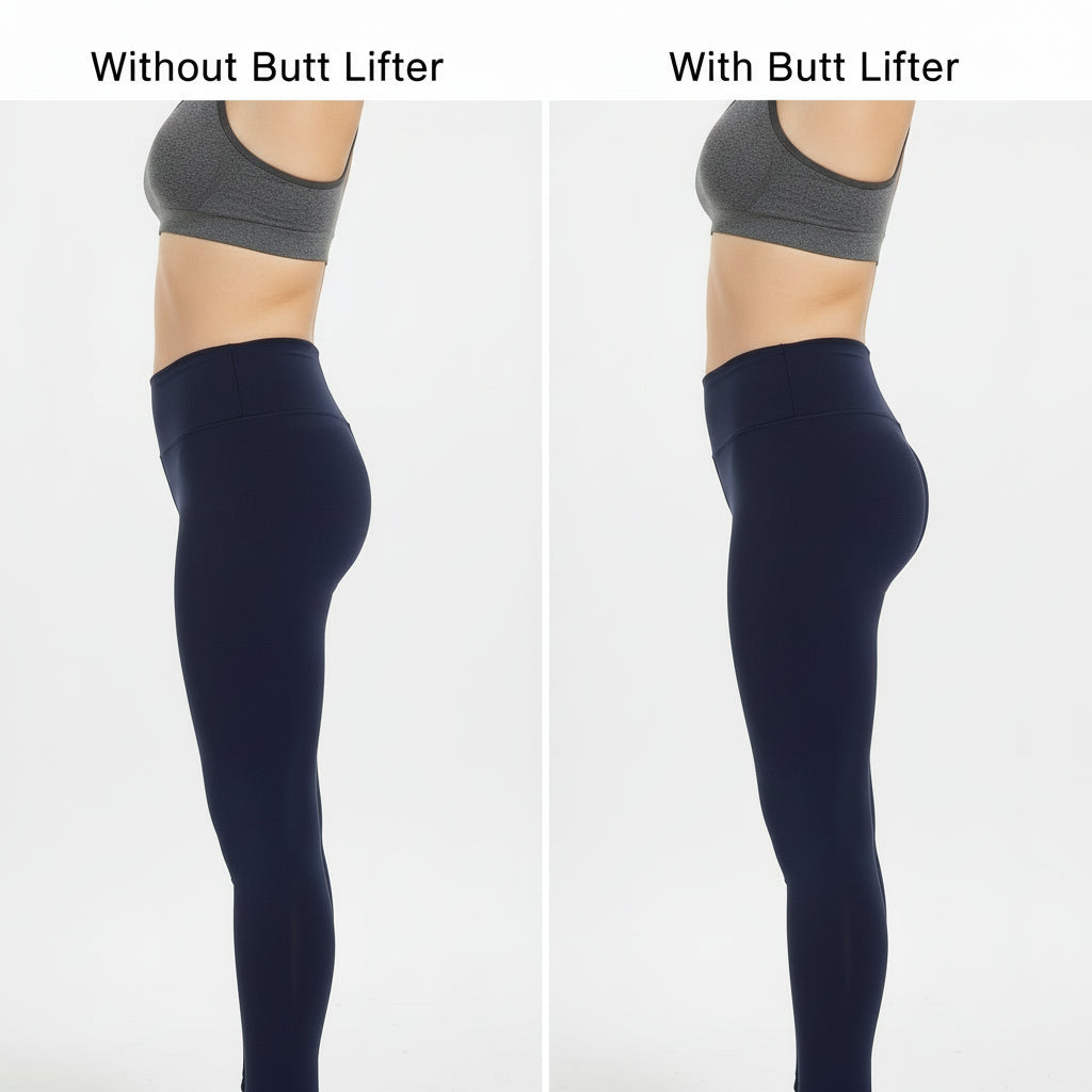 Calções modeladores femininos justos – Lingerie sexy que levanta o rabo e realça a anca.