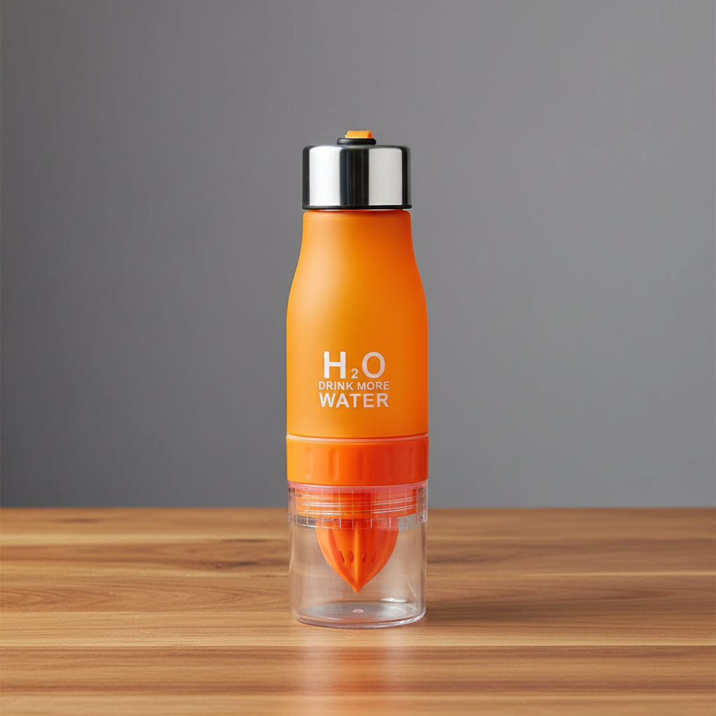 Lemon Bottle 650ml – Multi-Color Sport Water Bottle for Yoga, Gym & Outdoor