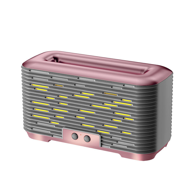 Flame Humidifier – Silent Mini Aromatherapy Diffuser | Air Humidifier with Timing &  LED Flame Light