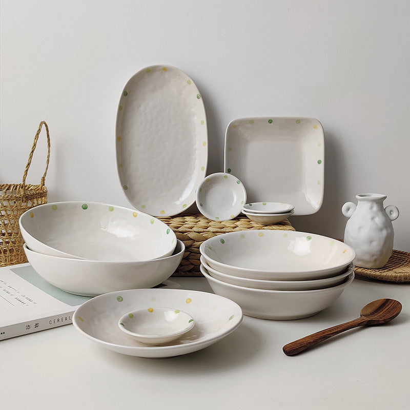 Porcelain Tableware – Small & Fresh Irregular Dish