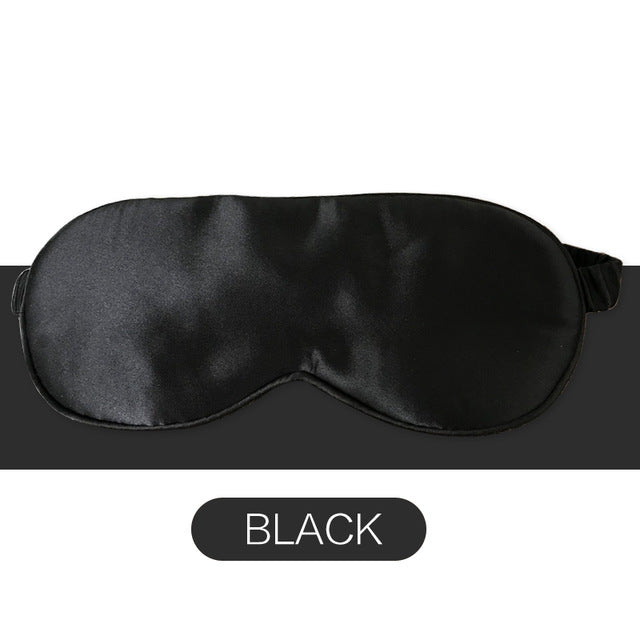 Luxury Mulberry Silk Sleep Eye Mask – Soft, Smooth,Light‑Blocking Eyepatch for Deep Rest & Insomnia Relief