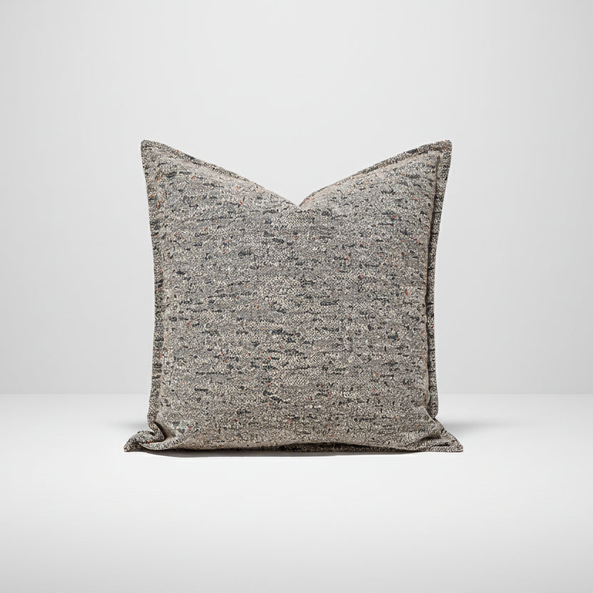 Scandinavian Woven Leather –  Sofa Cushion Case