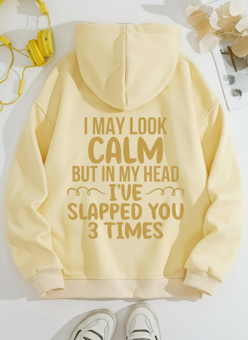 Sweatshirt oversized - POSSO PARECER CALMO