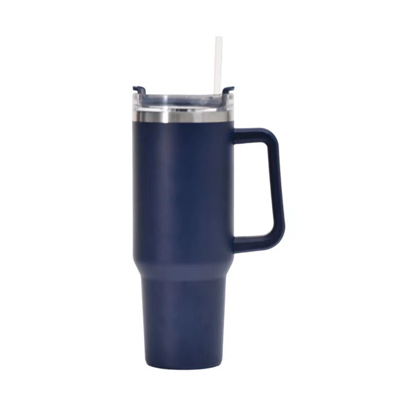 Stainless Steel Insulated Cup 40oz with Straw – Durable, Leak-Proof & Portable