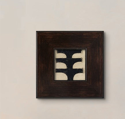 Silent Style Floral Canvas Wall Art – Framed Decorative Painting