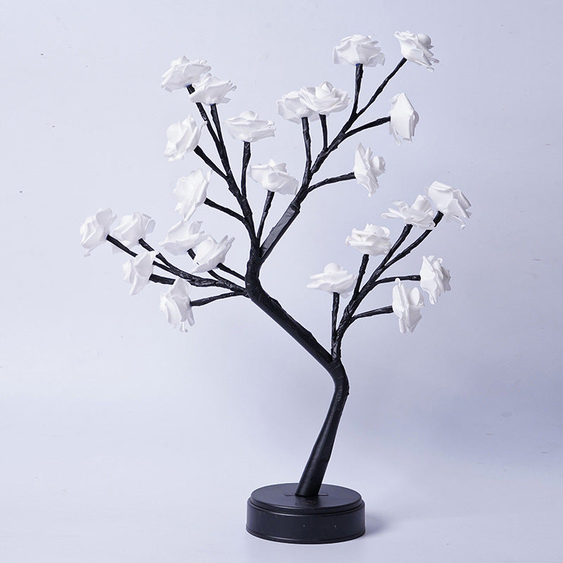 Table Lamp Flower Tree Rose Fairy Light –  Rose Lamp for Romantic Home Décor, Wedding & Gift Occasions